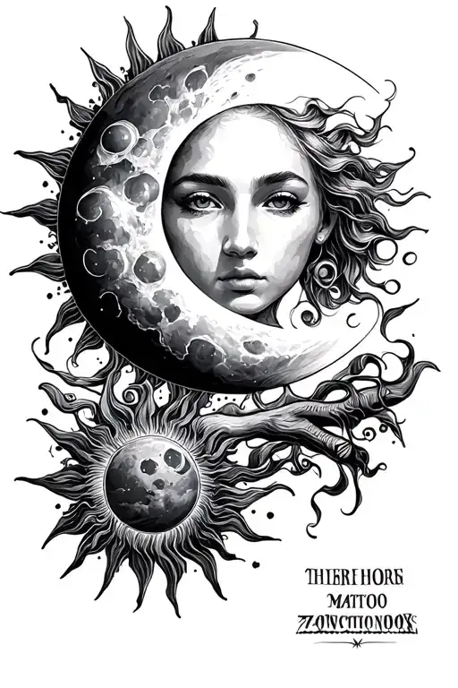 Sun And Moon Realism