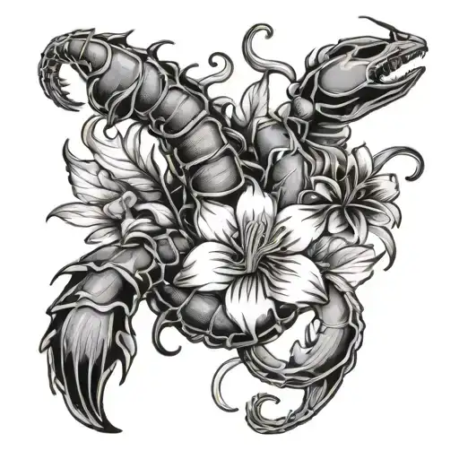 Number 2 Scorpio And Octomber Birthflower