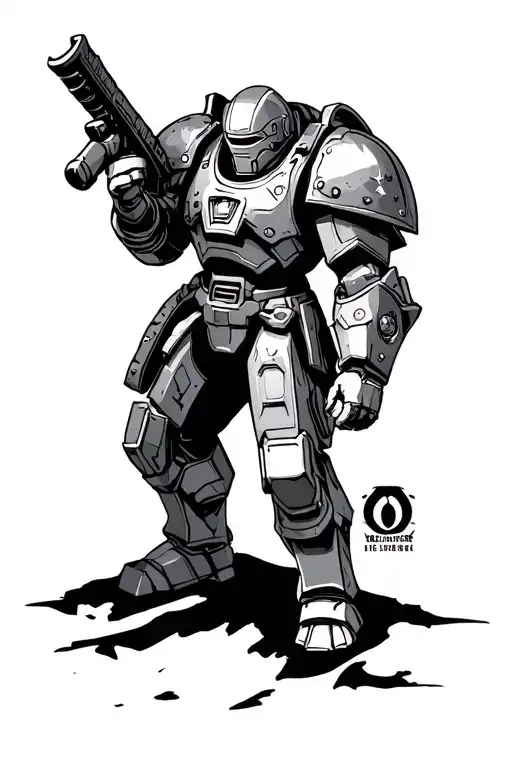 Warhammer 40K Space Marine