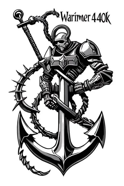 Warhammer 40K Space Marine Anchor