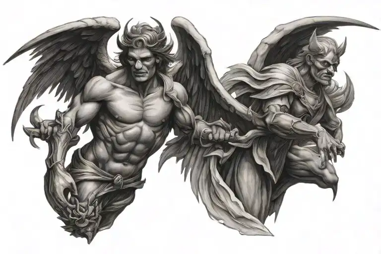 Angel Vs Devil