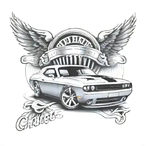 Challenger Muscle Car