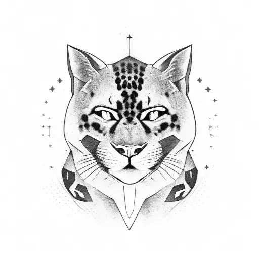 A Drug Dealer Surrounded By Black Panthers In A Dark And Mysterious Atmosphere