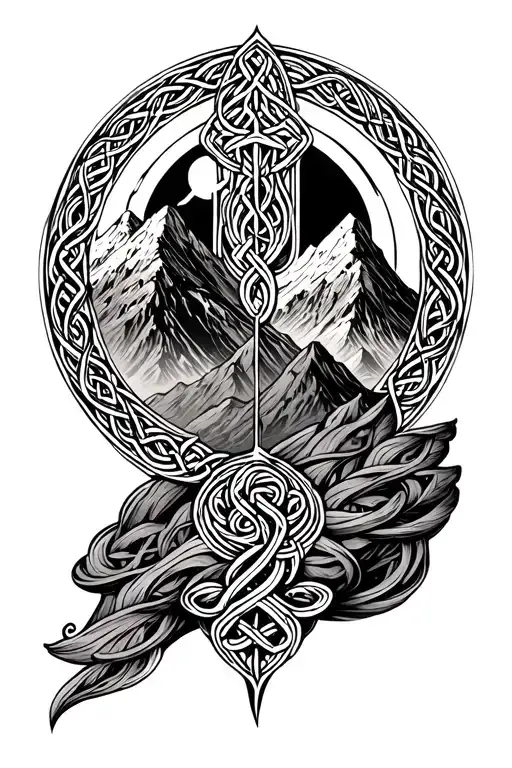 Celtic Heritage And Mountains