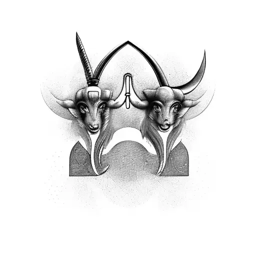Gemini Symbol And Aries Symbol