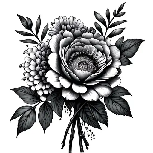 Birth Flower Bouquet