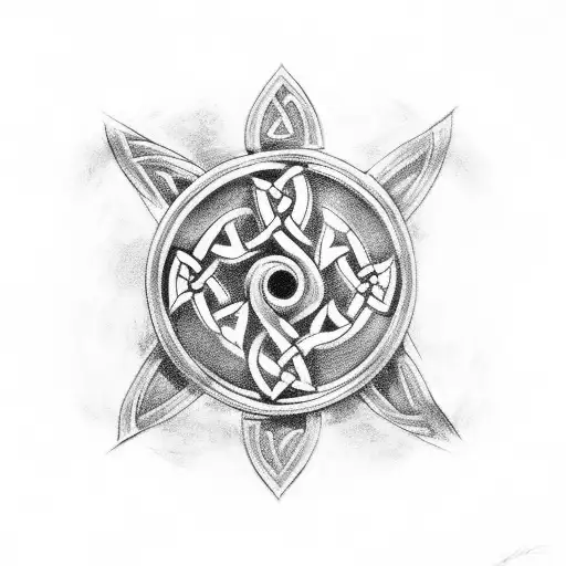 Celtic Theme Tatoo