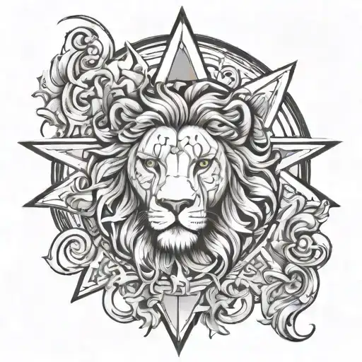 Leo Star Sign Representing Gay Lifestyle Subtly