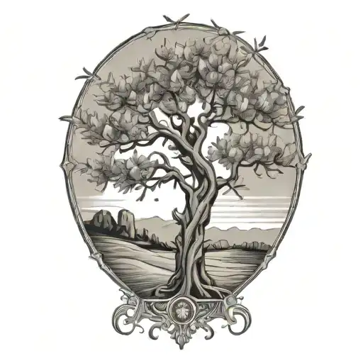 Olive Tree In Cyber Sigilisim