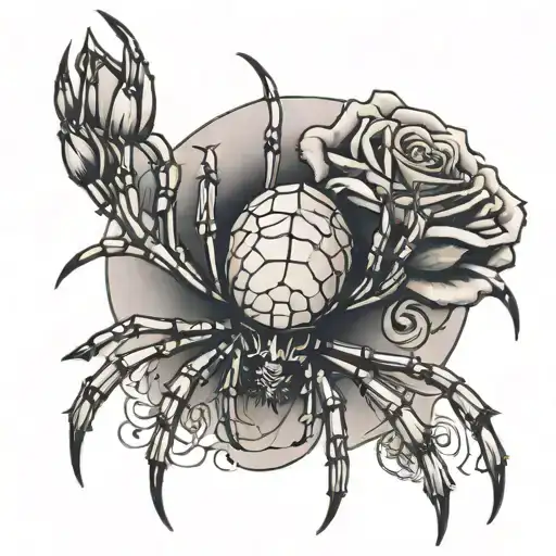 Roses Web Spider Refrigerator