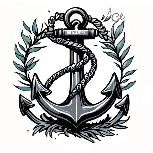 An Anchor With Miguel Name