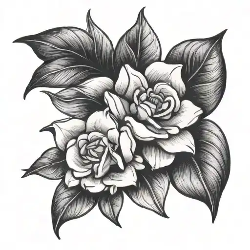 Gardenia Flower In 2D Black Female Creeper Type