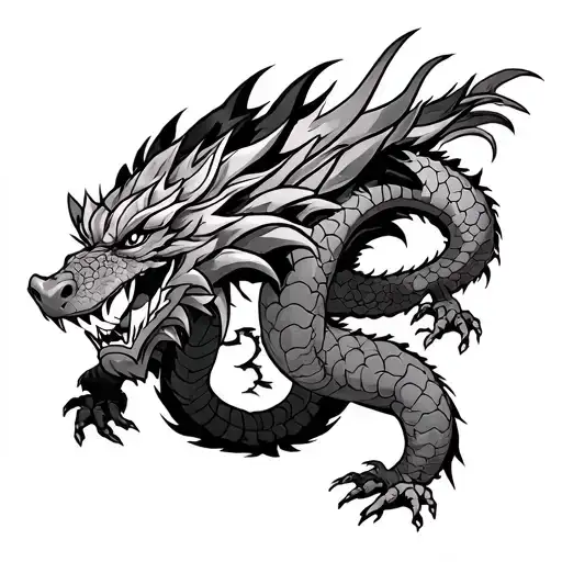 Shenlong And Around Dragon Ball's Right Characters