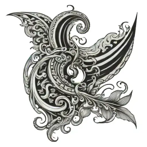 Diya And Beach Waves