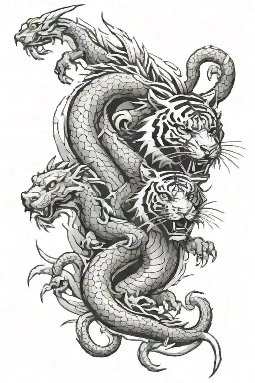 Dragon And Tiger