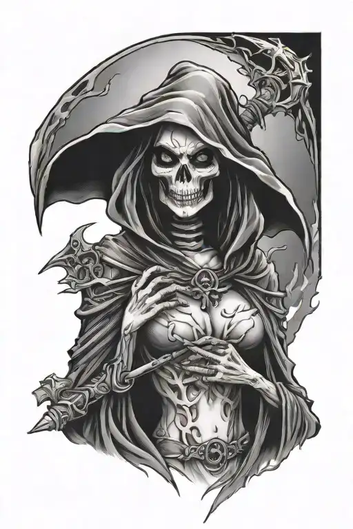 Grim Reaper Sexy Female