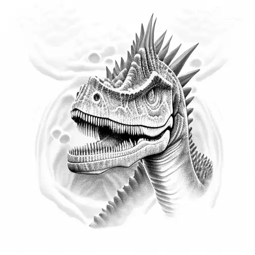 Dinosaur Fossils Floral