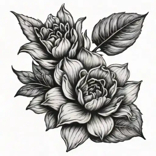 Single Birth Flower Of January February March April August September And November