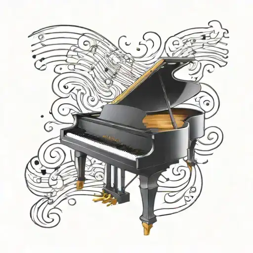 Mysic Note Piano Metal Music