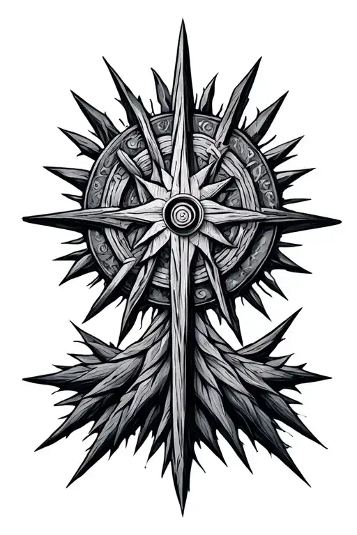 Nordic Vegvisir Symbol