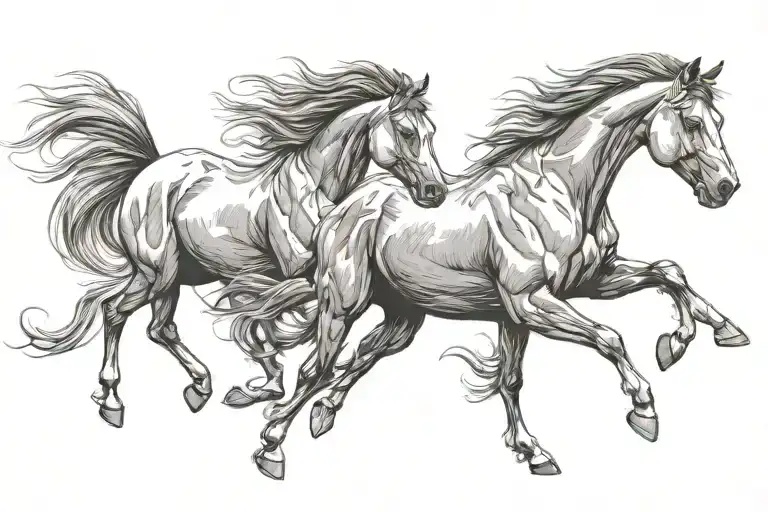 Horse Galloping