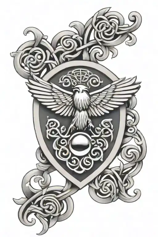 Bentley Emblem Surrounded By Celtic Knots