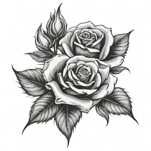 Rose Buds Coming Together