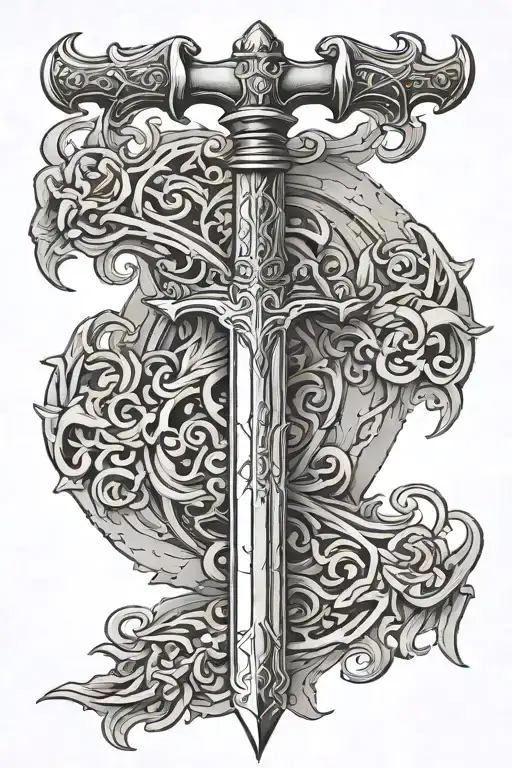 Medieval Fantasy Sword