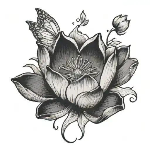 Organ Donation Tattoo And Lotus Flower
