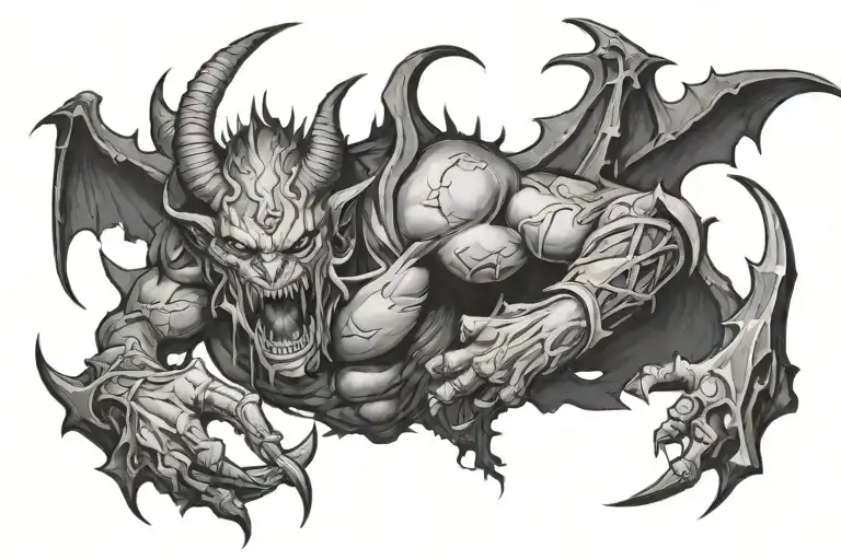 Demon Trapped In A Dungeon