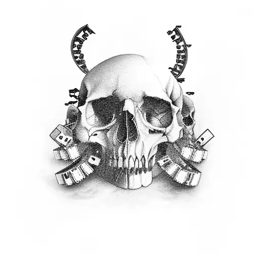 A Hauntingly Beautiful Typewriter With Keys Made Of Skulls