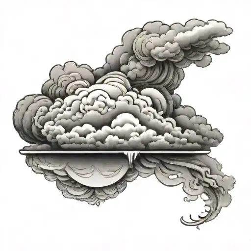 Cloud With A Gap In It