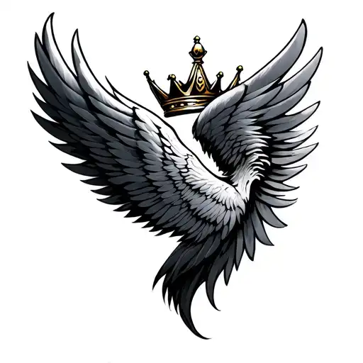 Wings 33 With Crown