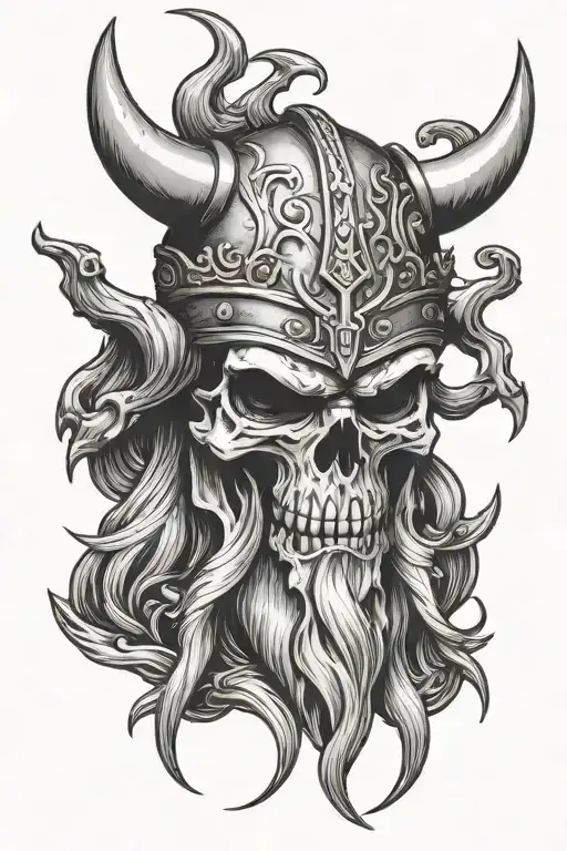 Viking Skull Devil