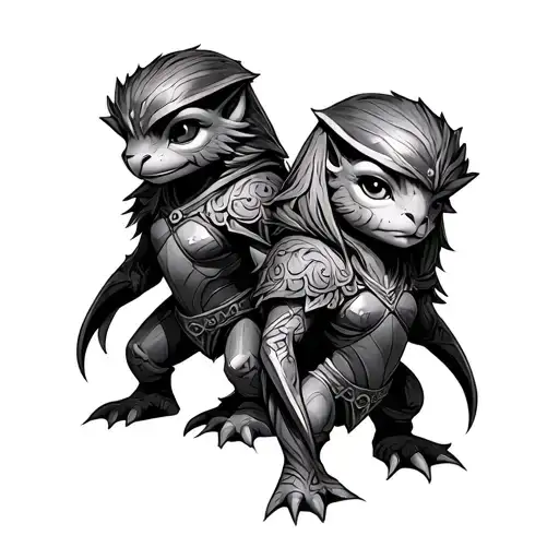 Male And Female Koroks From Zelda