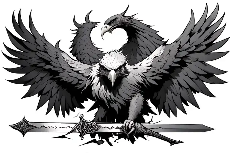 Eagle Sword Demon Broken But A Very Simple