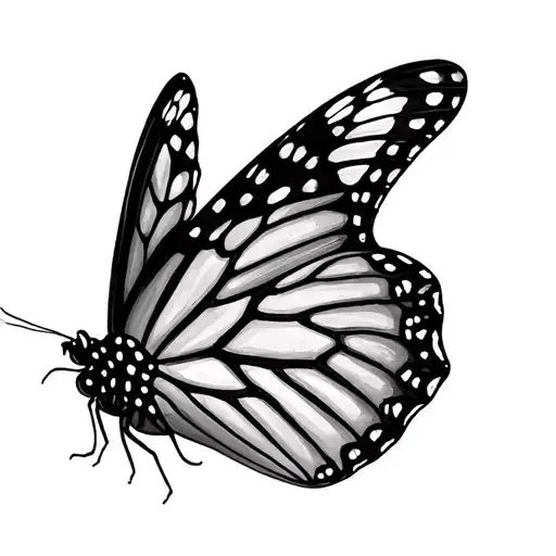 Monarch Butterfly Wing