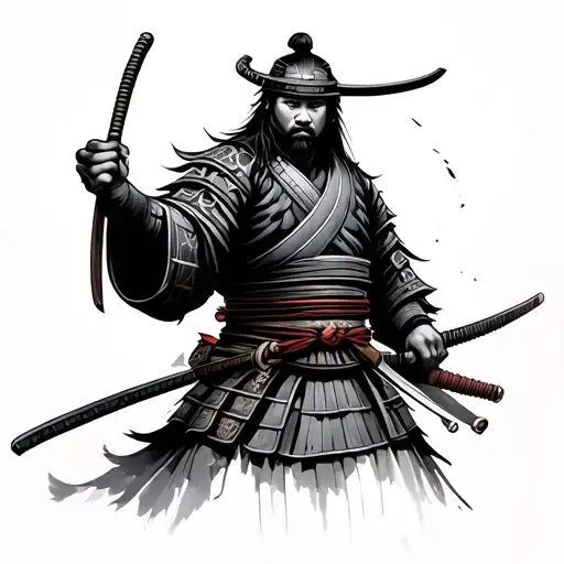 Samurai Standing