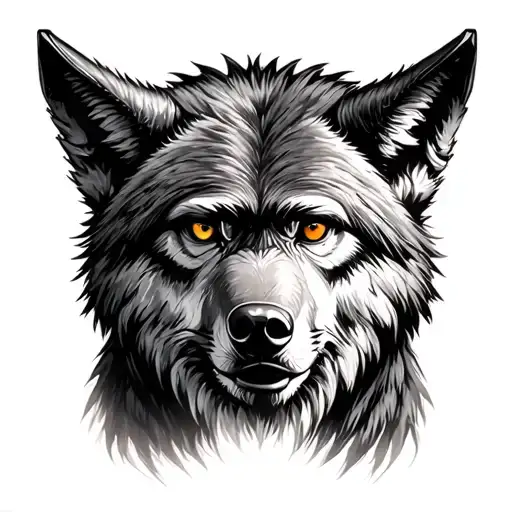 Wolf In Wise Monkey Mode