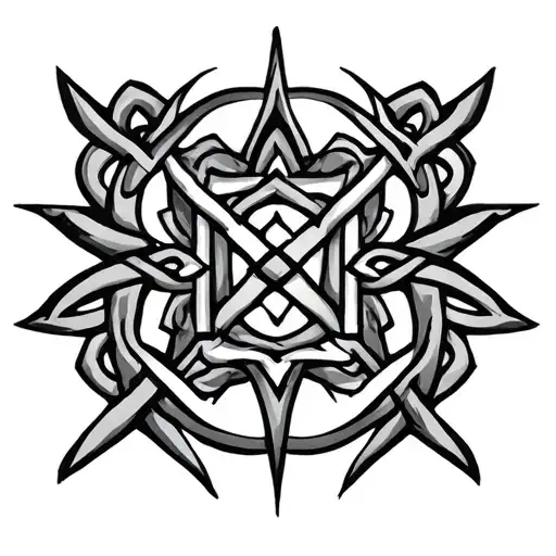 Celtic Geometric Design Incorporating