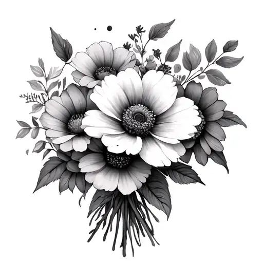 Birth Flower Bouquet