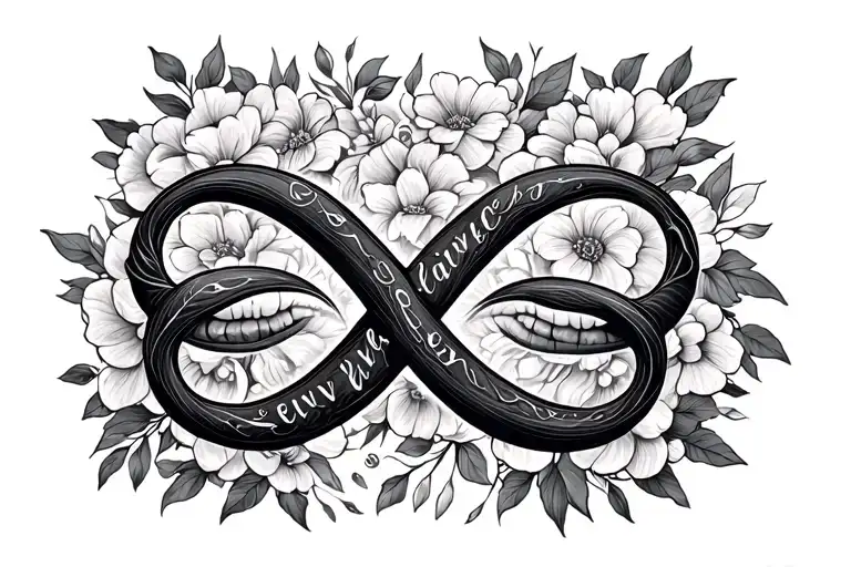 Family Over Everything Infinity Symbol