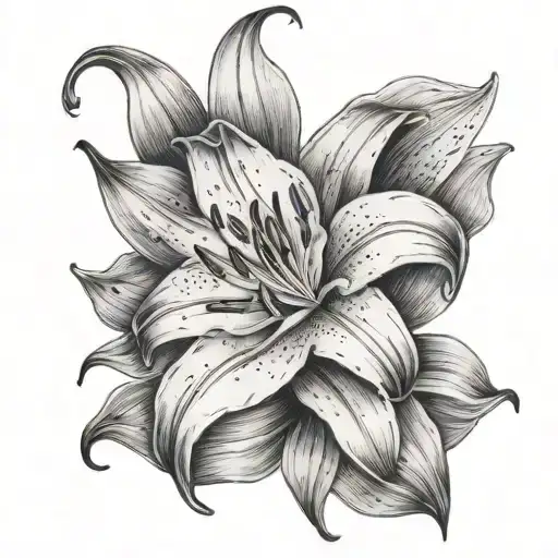 Lily Flower To My Daughter