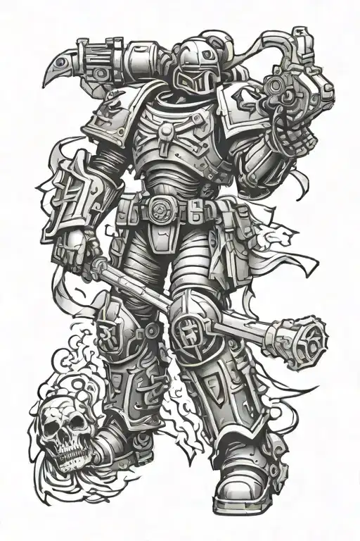 Warhammer 40K Arm Sleeve