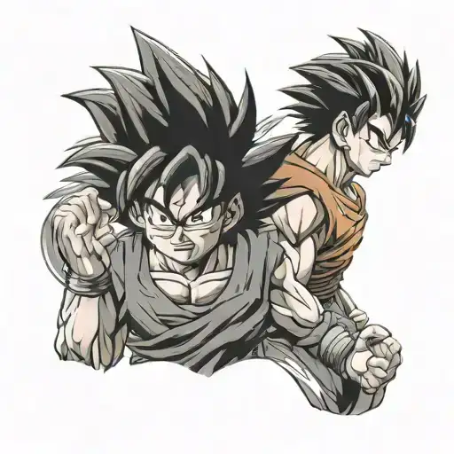 Father And Son Goku