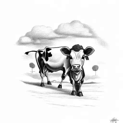 Ufo Stealing Cow From Farm