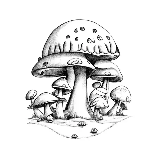 Sexy Mushroom Girl With An Tree Ent Friend