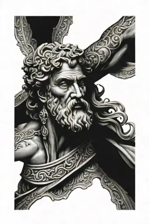 Realism Ancient Mythology Intellectual Greek God Arm Sleeve