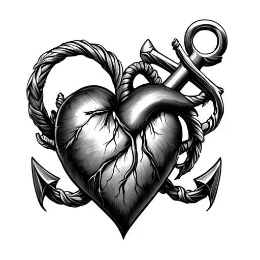 Heart Anchor Muscle Arm