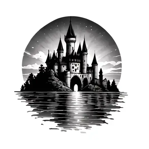 Castles Sunset Concept